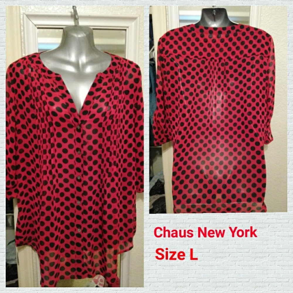 Polkadot blouse